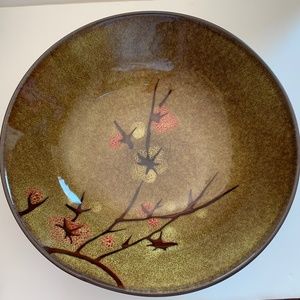 Pier 1 Imports Tranquil Gold  Bowls Set of 2